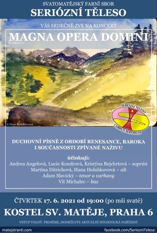 Pozvánka na koncert farního sboru